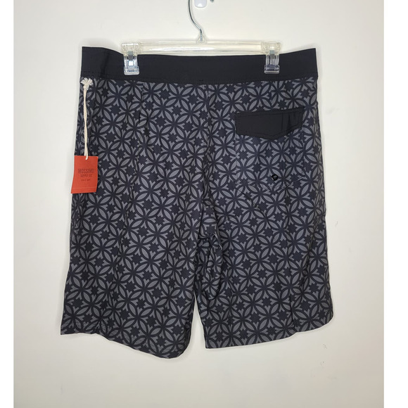 NEW Mossimo Supply Co swim board shorts LOT - green camo / black geometric - 32 - Picture 3 of 8